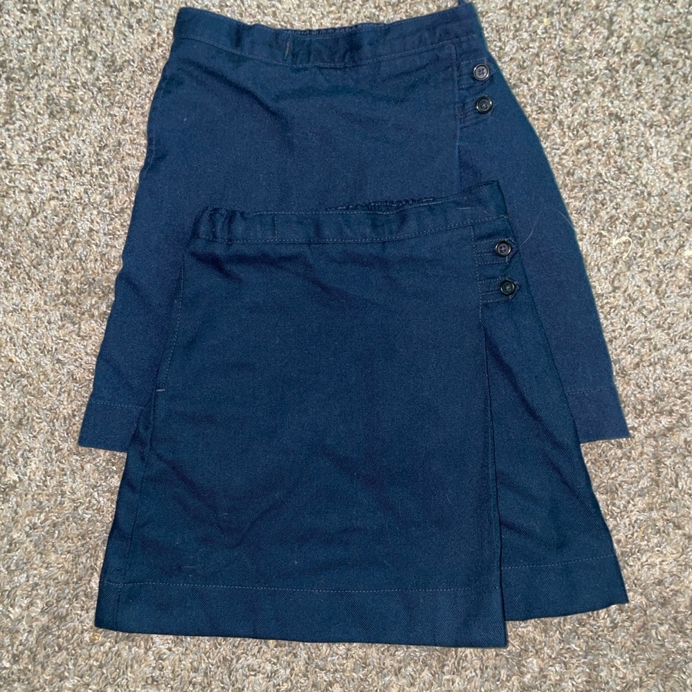 2 Like New Lands' End skirts